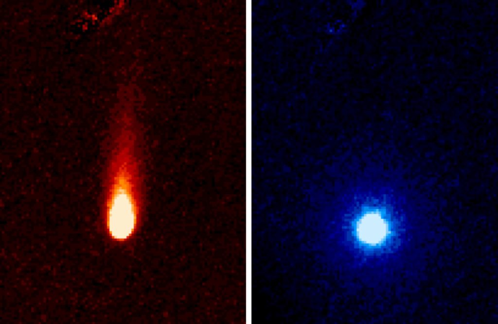 space debris comet
