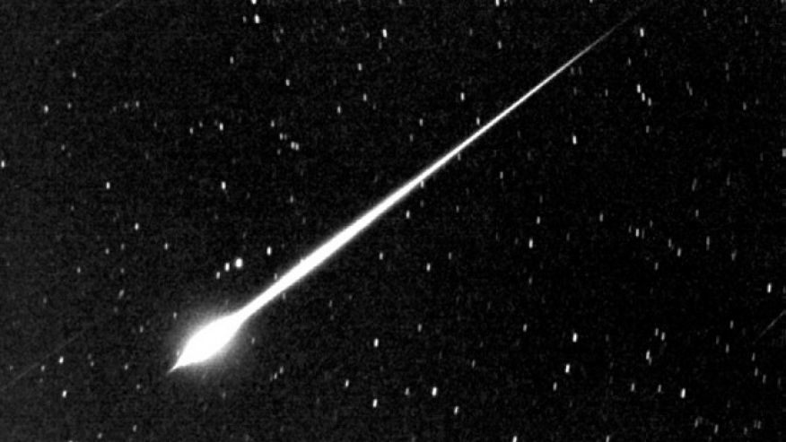 space debris meteor
