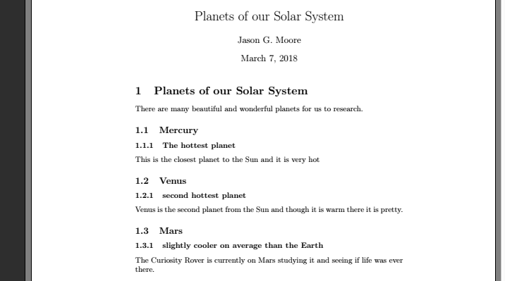 beginning latex tutorial